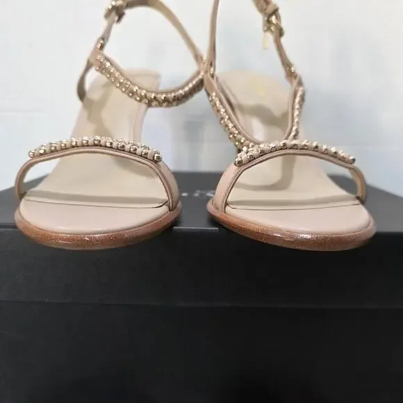 Coach Kalie Soft Shine Calf Heel/Sandal Style No. Q8258 A01146 Women's Sz 8.5M - Picture 10 of 12